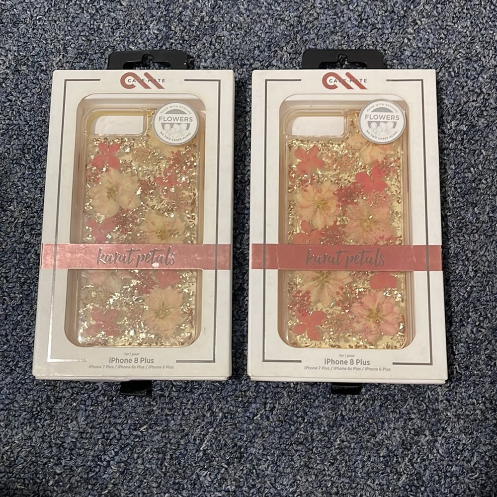 2 iPhone 8 case🚌✏️📓